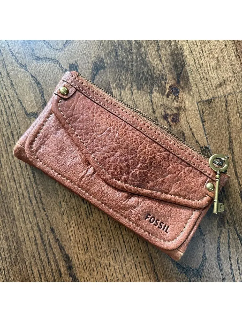🗝️ Fossil Long Live Vintage Leather Organizer Wallet